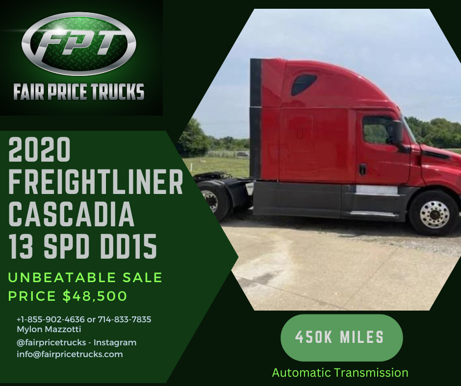 2020 Freightliner Red 48.5