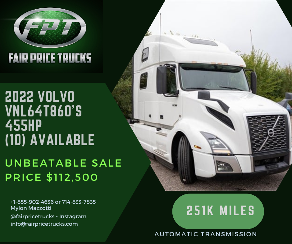 2022 Volvo VNL860 112.5